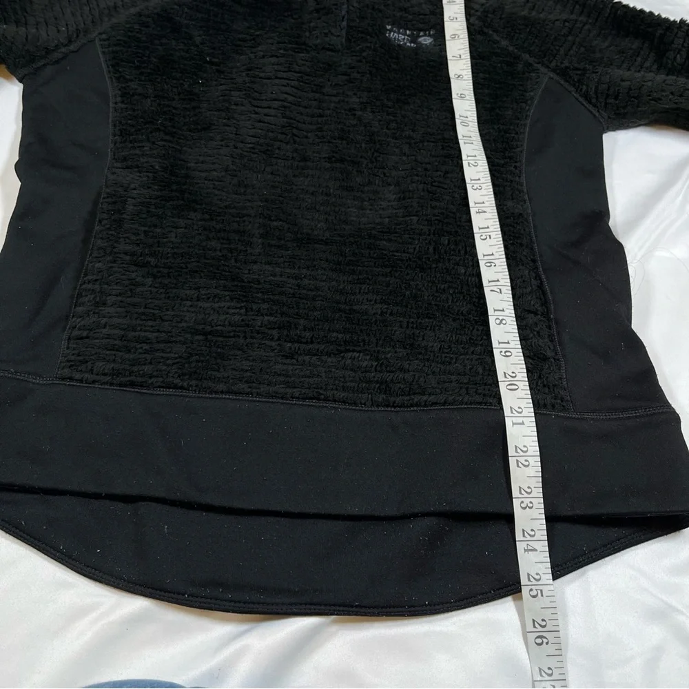 Mountain Hardwear‎ Womens M Polartec High Loft Fleece Black Jacket